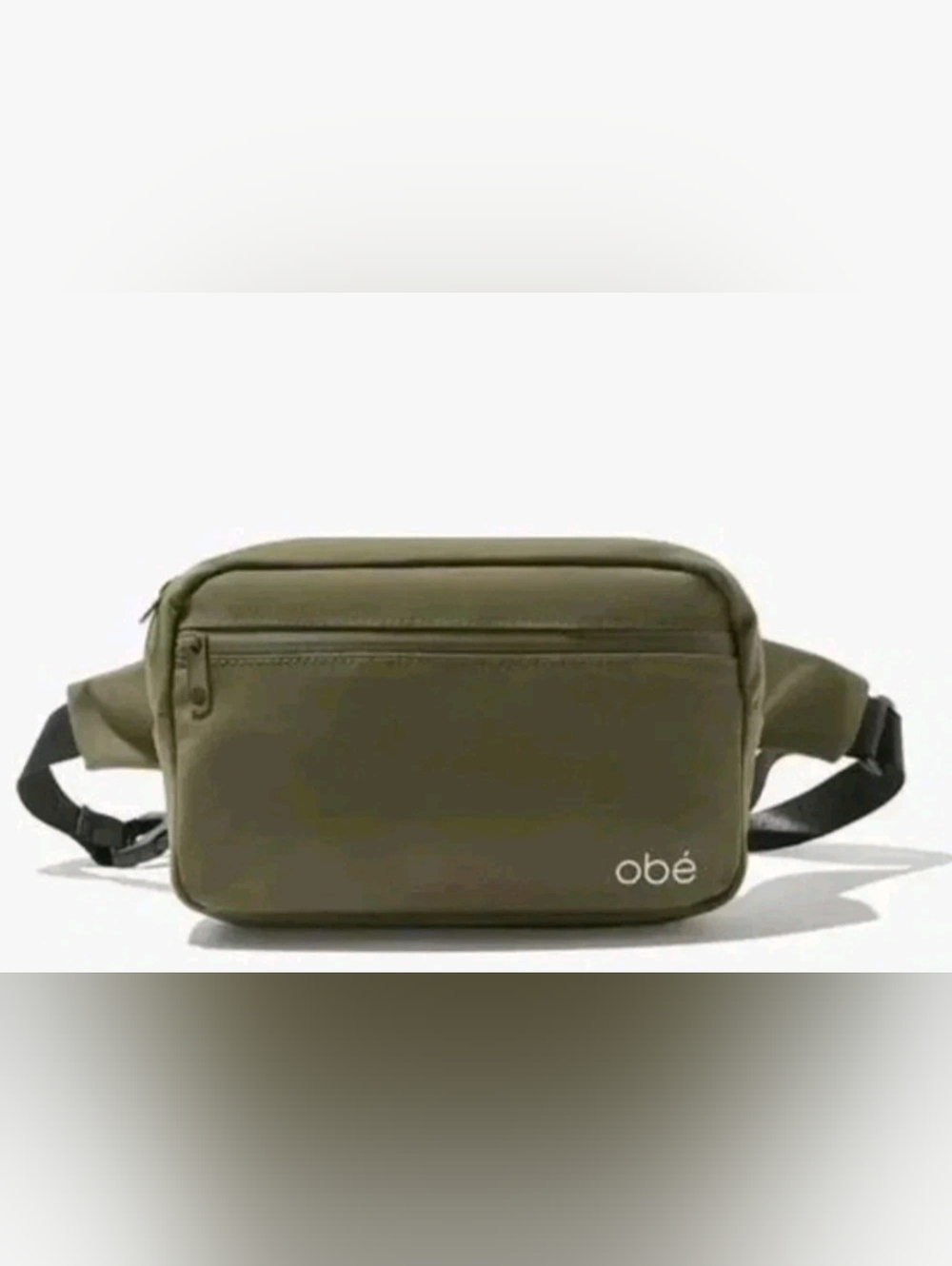Obe’ Fitness Olive Green Adjustable Shoulder Fanny Waist Pack Belt Bag Purse